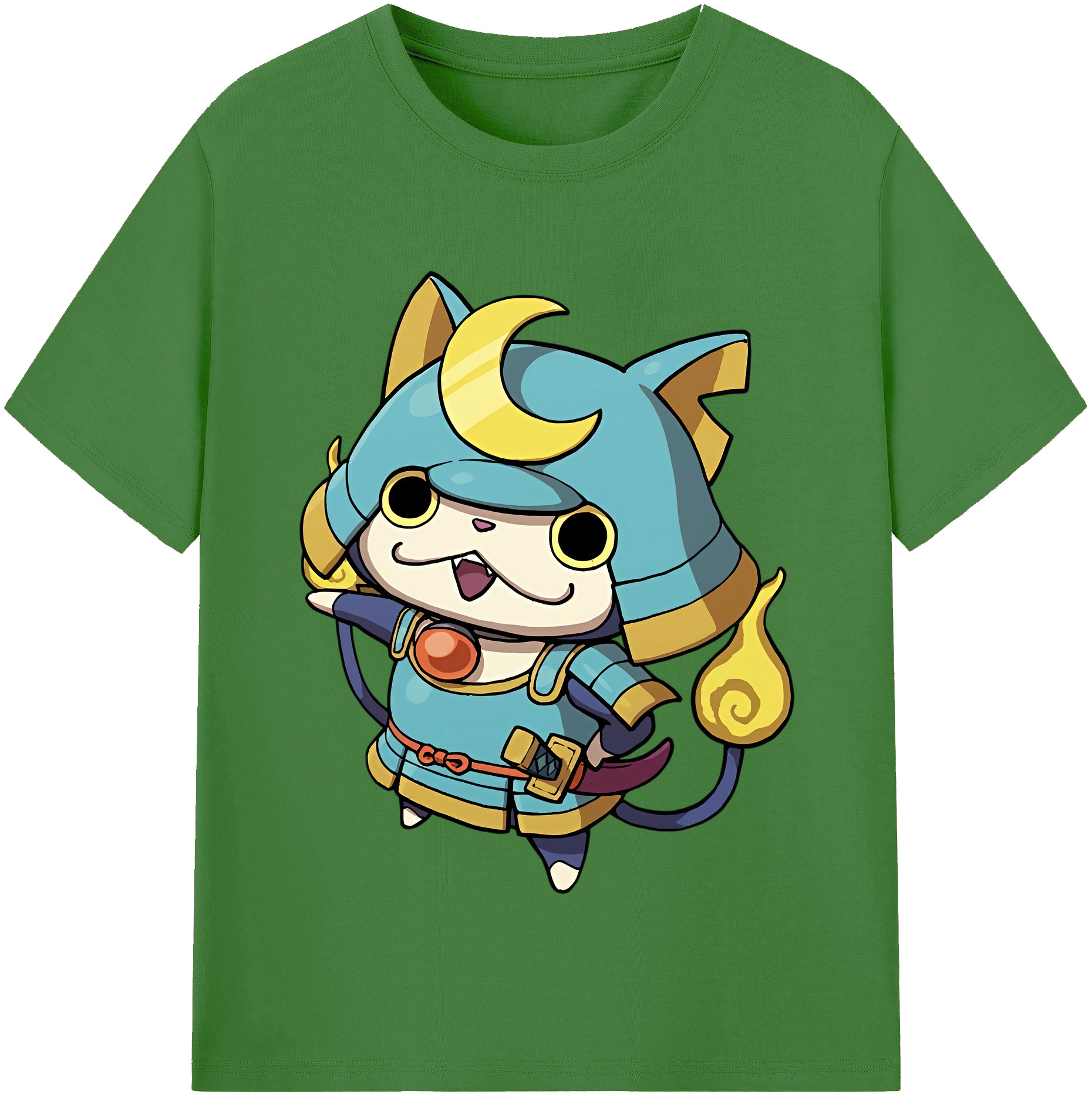 （画像用） 妖怪ウォッチ Yo-kai Watch レディースカジュアルプリントTシャツ（綿100％）